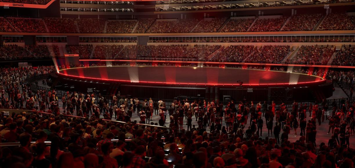 SoFi Stadium - Section Club 114 Wc Seat View