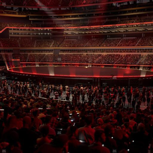 SoFi Stadium - Section Club 114 Wc Seat View