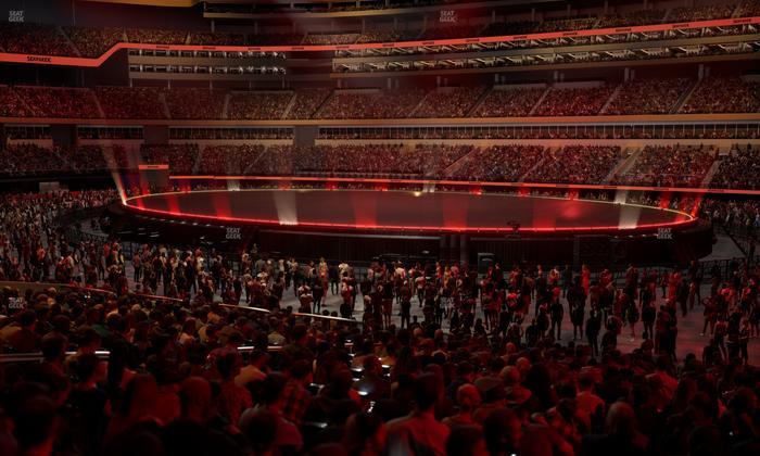 SoFi Stadium - Section Club 114 Wc Seat View