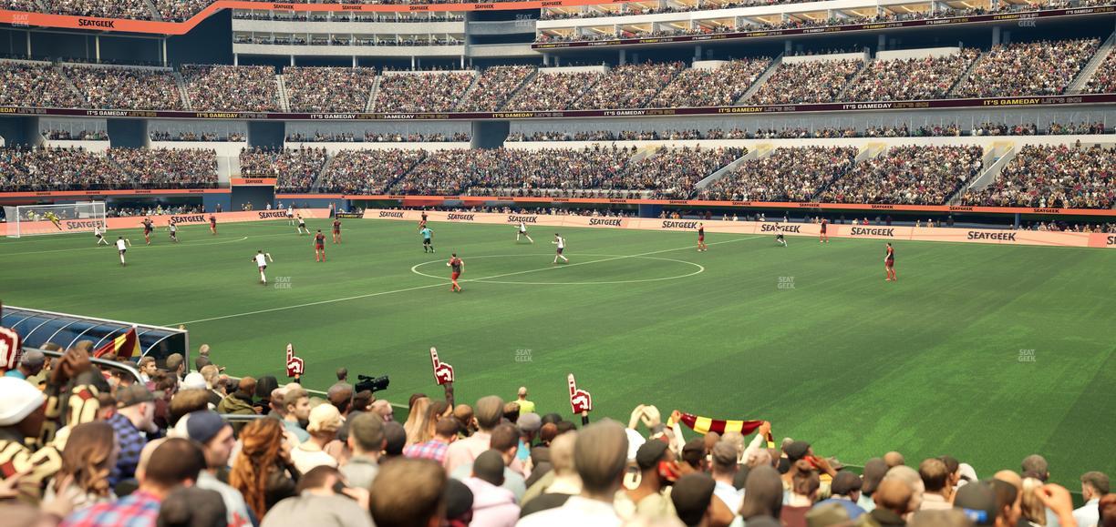 SoFi Stadium - Section Club 114 Seat View