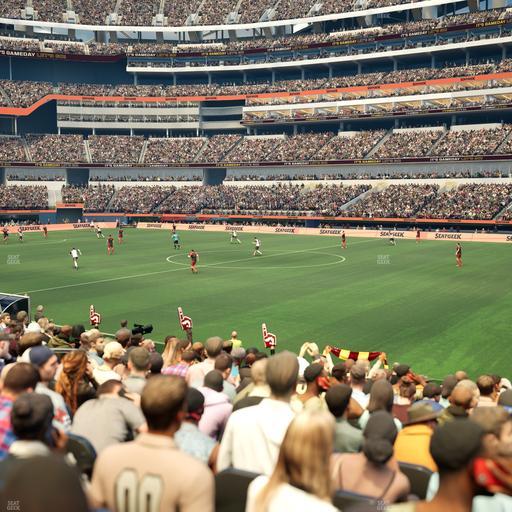 SoFi Stadium - Section Club 114 Seat View