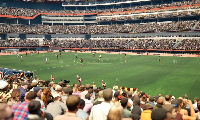 SoFi Stadium - Section Club 114 Seat View