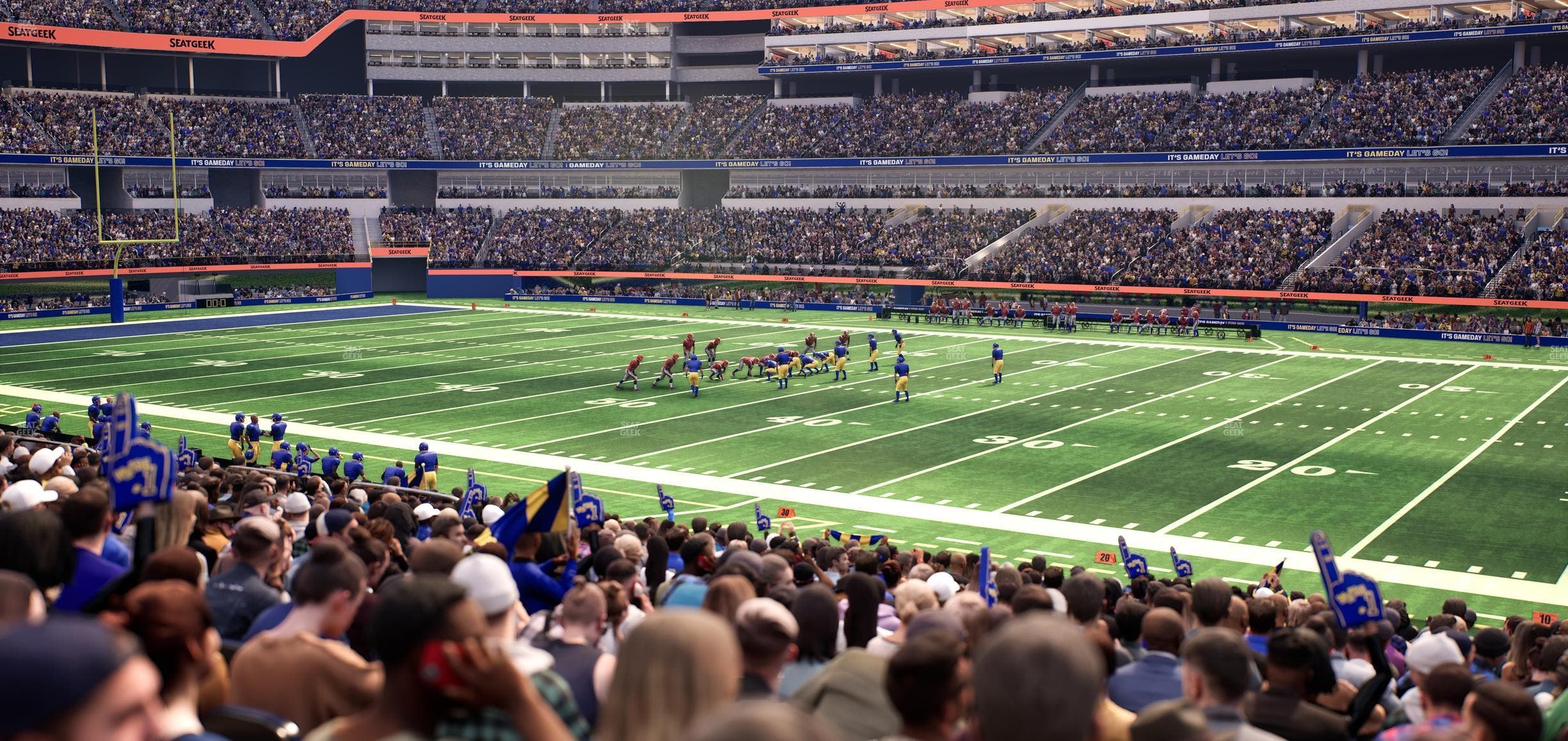 SoFi Stadium - Section Club 114 Seat View