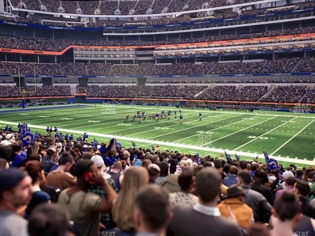 SoFi Stadium - Section Club 114 Seat View