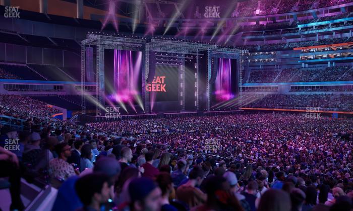 SoFi Stadium - Section Club 114 Seat View