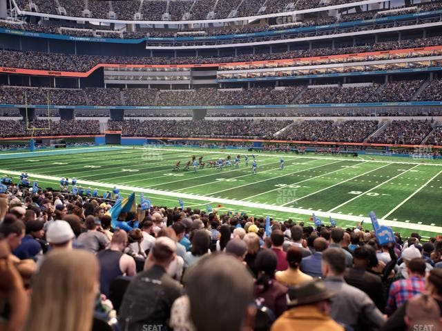 SoFi Stadium - Section Club 114 Seat View