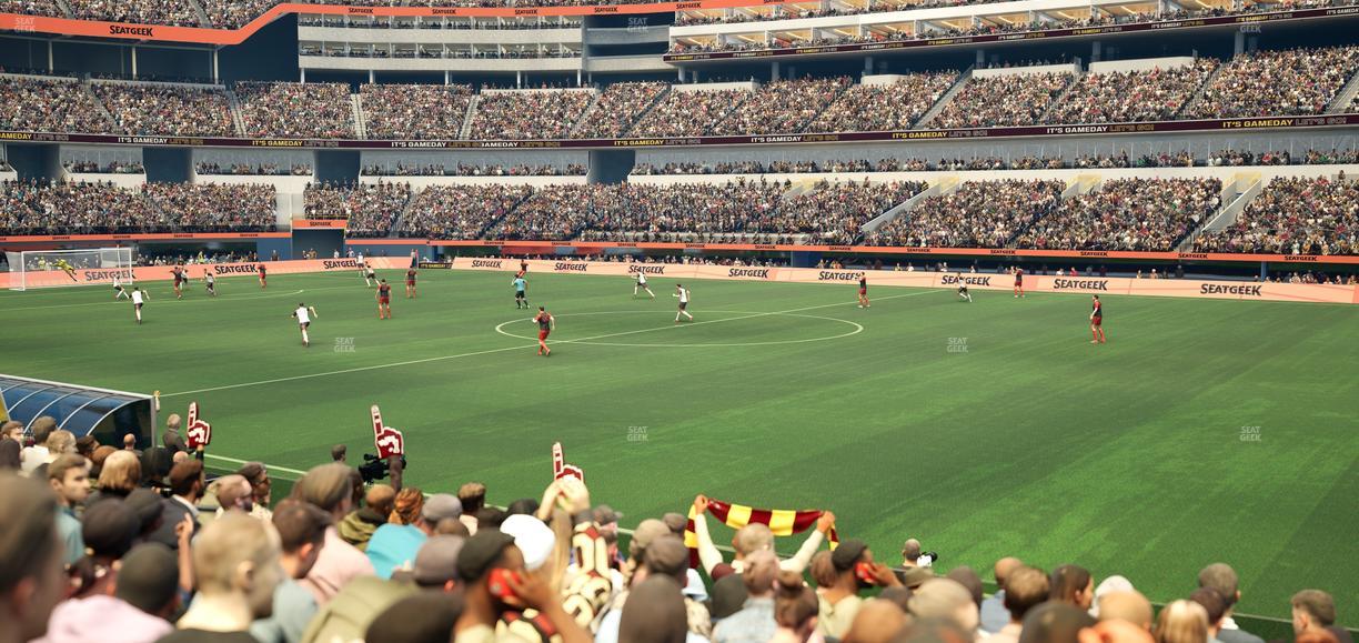 SoFi Stadium - Section Club 114 Seat View