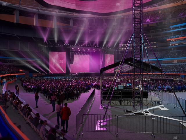 SoFi Stadium - Section Club 115 Seat View