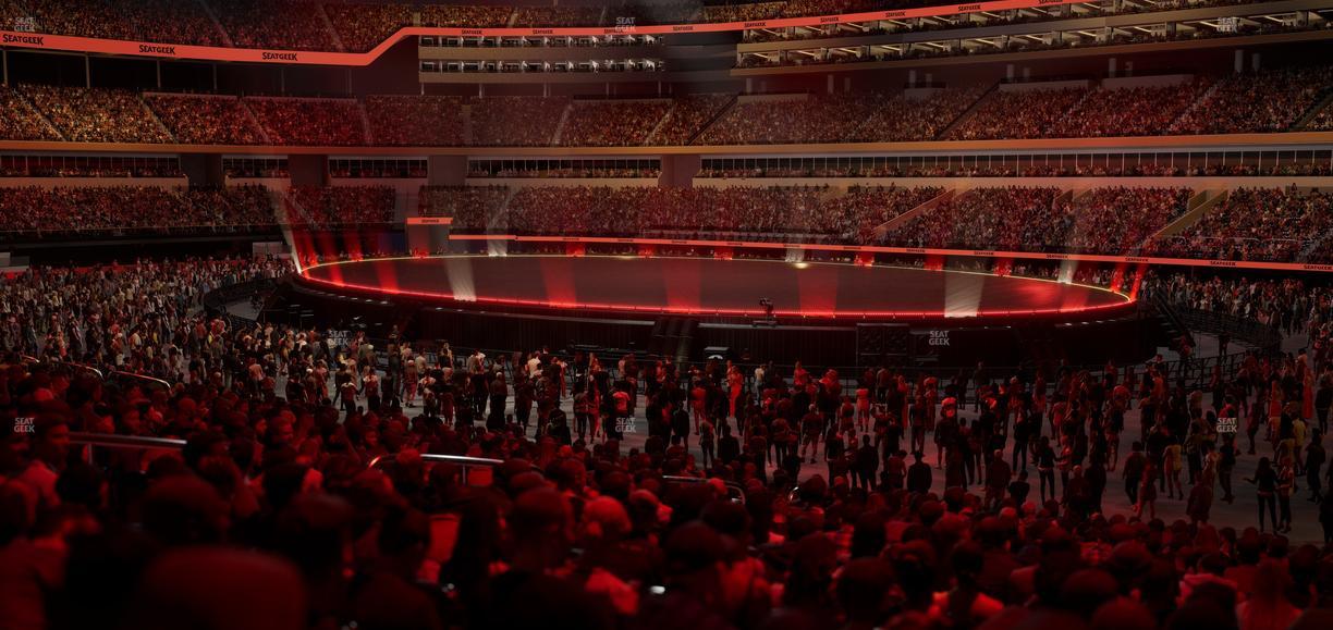 SoFi Stadium - Section Club 115 Seat View