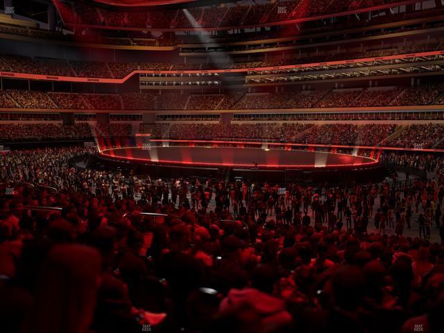 SoFi Stadium - Section Club 115 Seat View