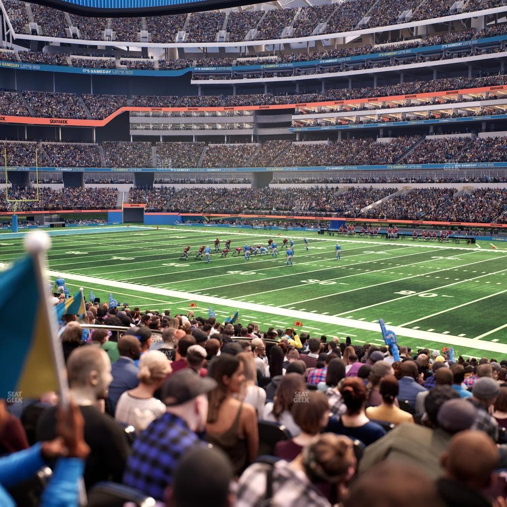 SoFi Stadium - Section Club 115 Seat View