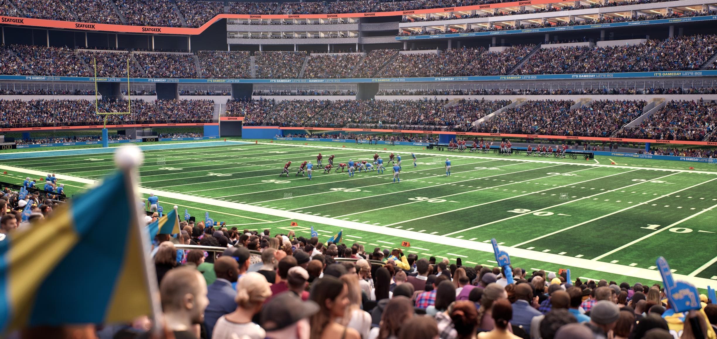 SoFi Stadium - Section Club 115 Seat View
