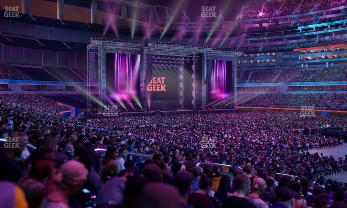 SoFi Stadium - Section Club 115 Seat View