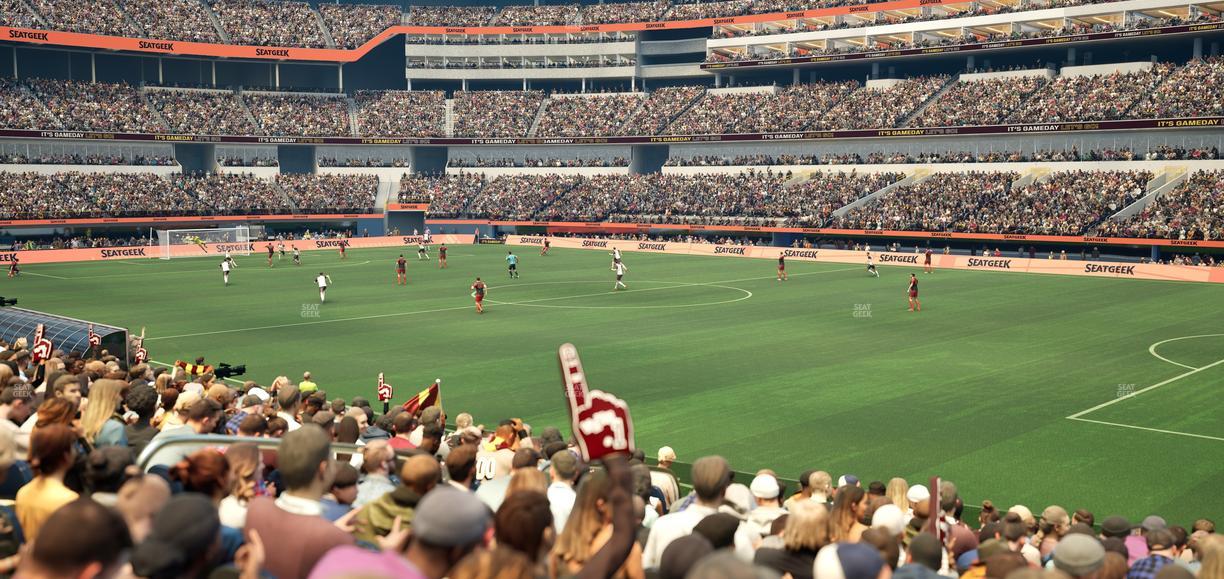 SoFi Stadium - Section Club 115 Seat View