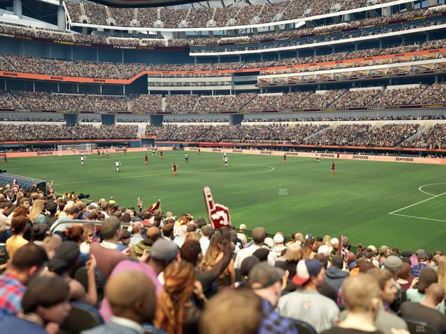 SoFi Stadium - Section Club 115 Seat View