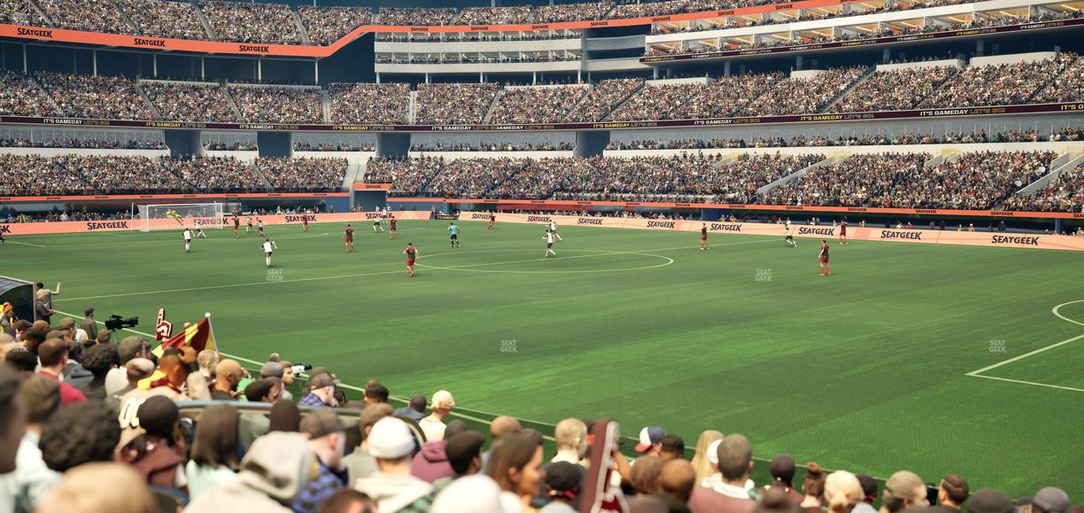 SoFi Stadium - Section Club 115 Seat View