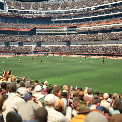 SoFi Stadium - Section Club 115 Seat View