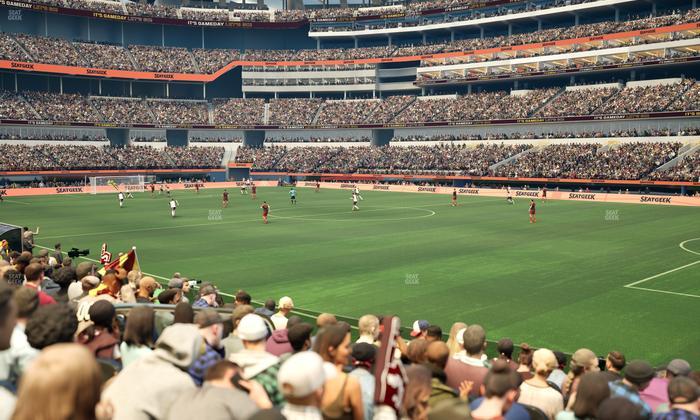 SoFi Stadium - Section Club 115 Seat View