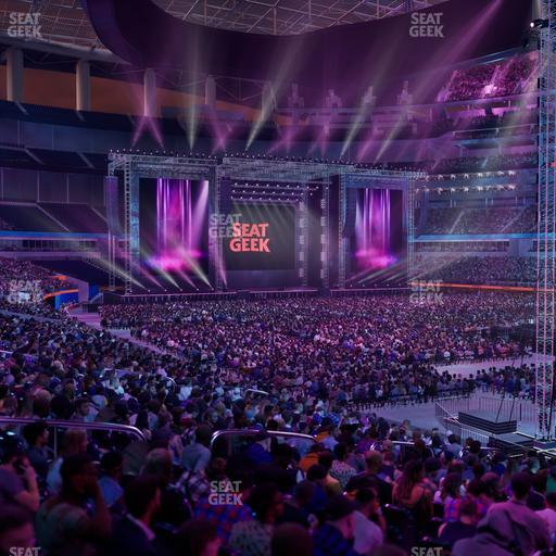 SoFi Stadium - Section Club 116 Wc Seat View