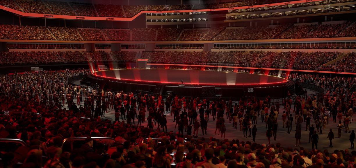 SoFi Stadium - Section Club 116 Wc Seat View