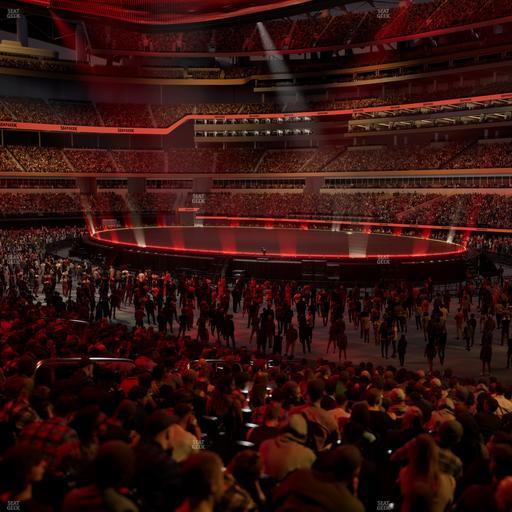 SoFi Stadium - Section Club 116 Wc Seat View