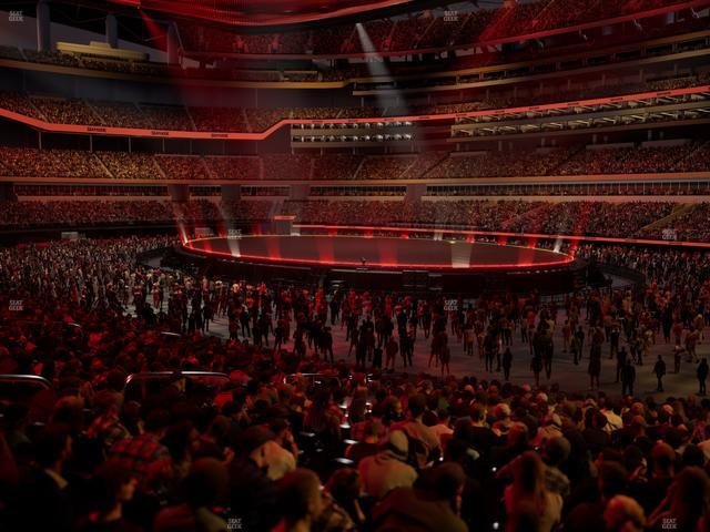 SoFi Stadium - Section Club 116 Wc Seat View