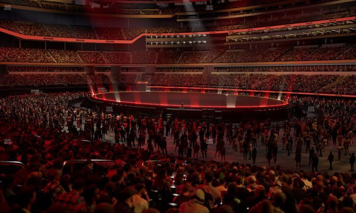 SoFi Stadium - Section Club 116 Wc Seat View