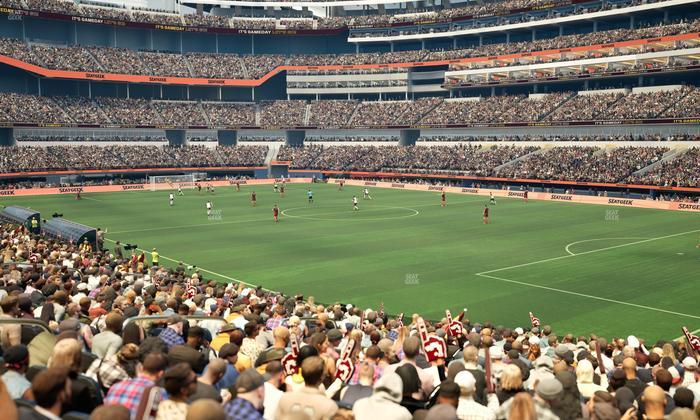 SoFi Stadium - Section Club 116 Wc Seat View