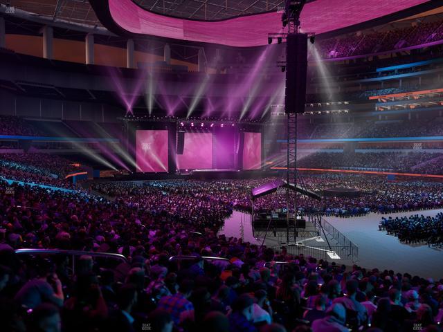 SoFi Stadium - Section Club 116 Wc Seat View SoFi Stadium - Section Club 116 Wc Seat View