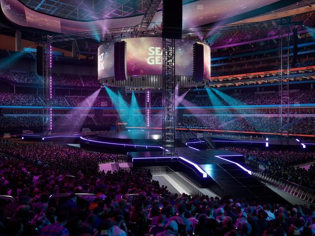 SoFi Stadium - Section Club 116 Wc Seat View