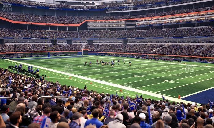 SoFi Stadium - Section Club 116 Wc Seat View