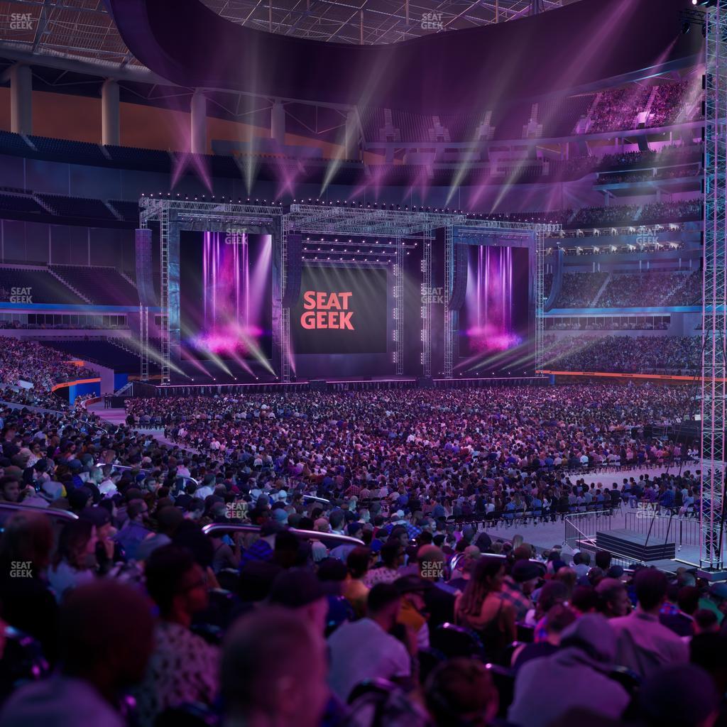 SoFi Stadium - Section Club 116 Seat View