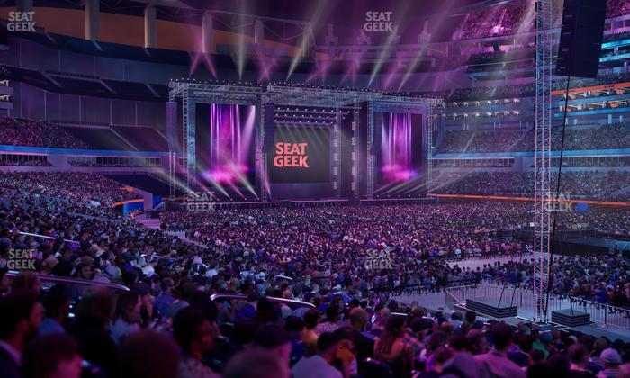 SoFi Stadium - Section Club 116 Seat View