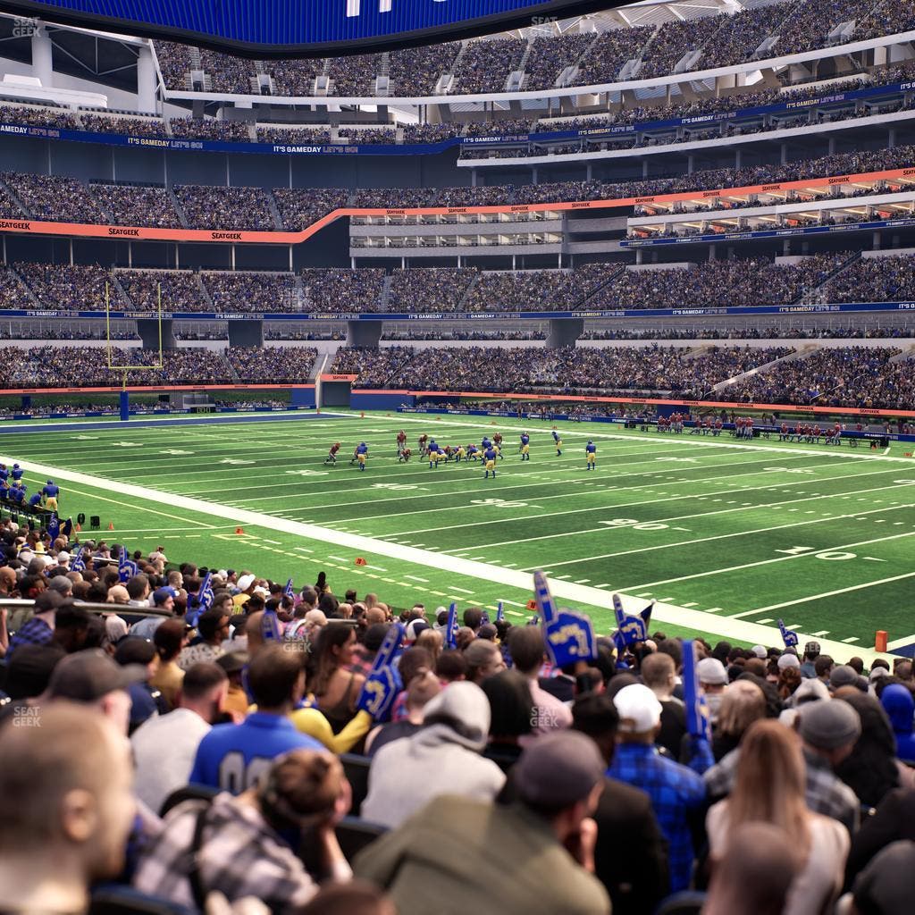 SoFi Stadium - Section Club 116 Seat View