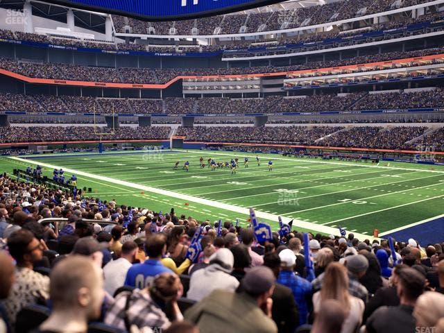SoFi Stadium - Section Club 116 Seat View