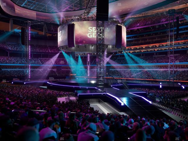 SoFi Stadium - Section Club 116 Seat View