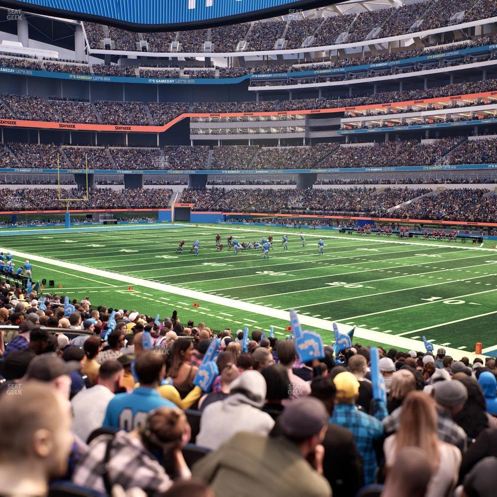 SoFi Stadium - Section Club 116 Seat View