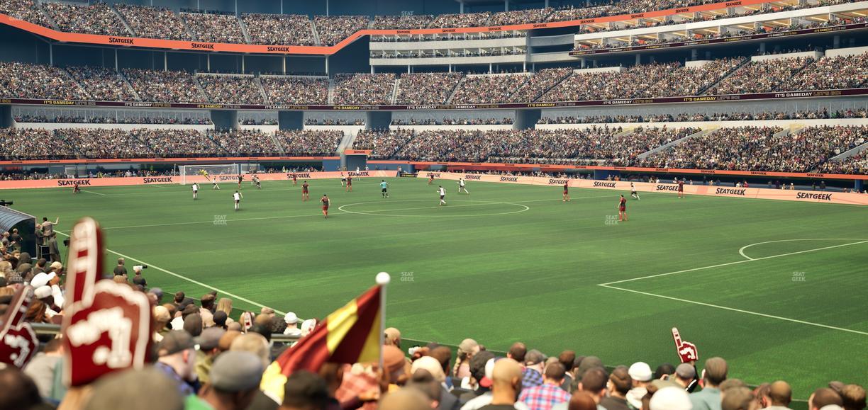 SoFi Stadium - Section Club 116 Seat View