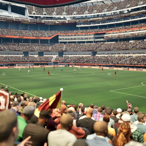 SoFi Stadium - Section Club 116 Seat View