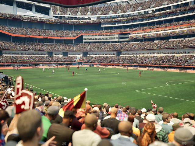 SoFi Stadium - Section Club 116 Seat View