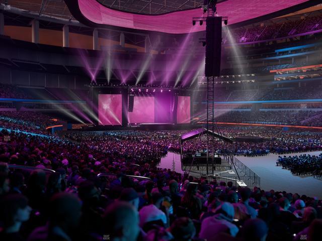 SoFi Stadium - Section Club 116 Seat View SoFi Stadium - Section Club 116 Seat View