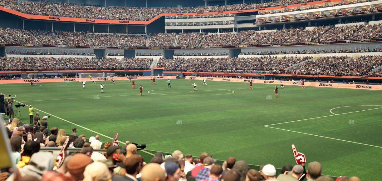 SoFi Stadium - Section Club 116 Seat View