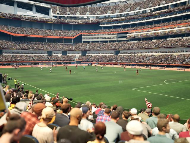 SoFi Stadium - Section Club 116 Seat View