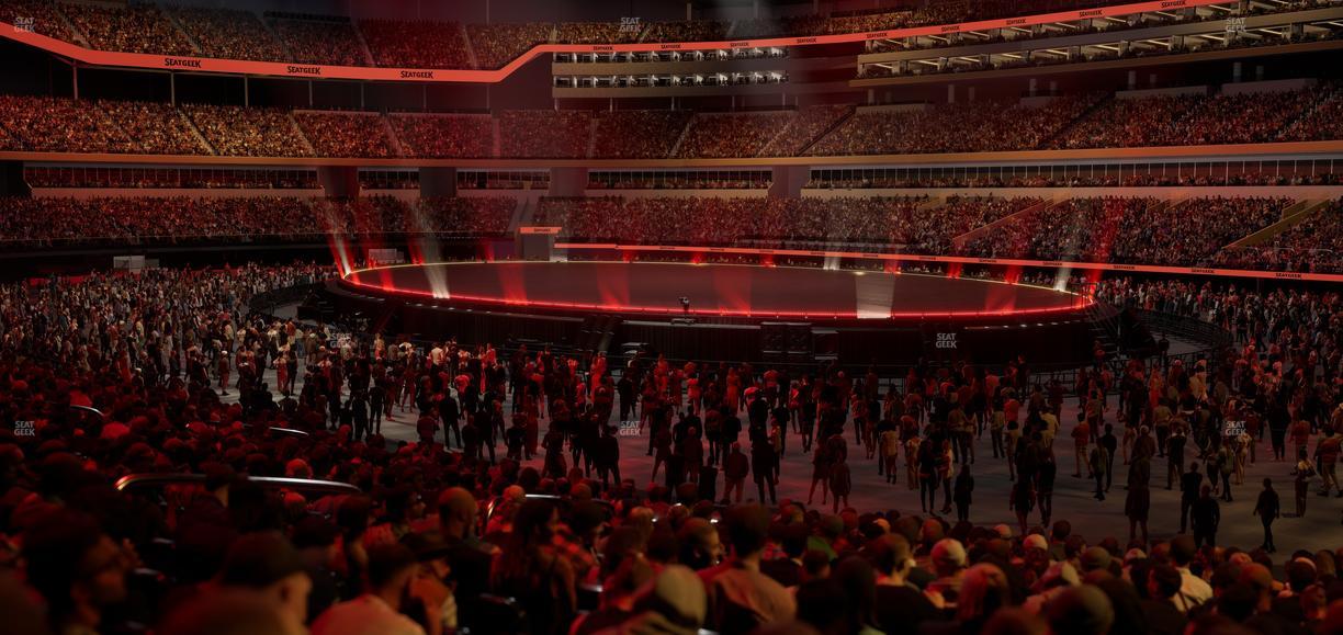 SoFi Stadium - Section Club 116 Seat View