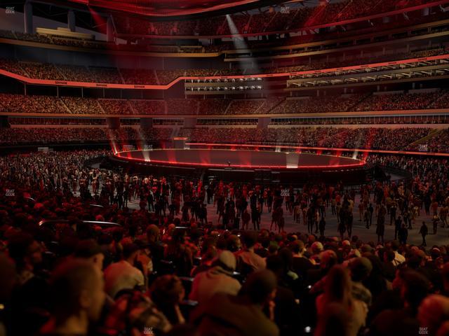 SoFi Stadium - Section Club 116 Seat View