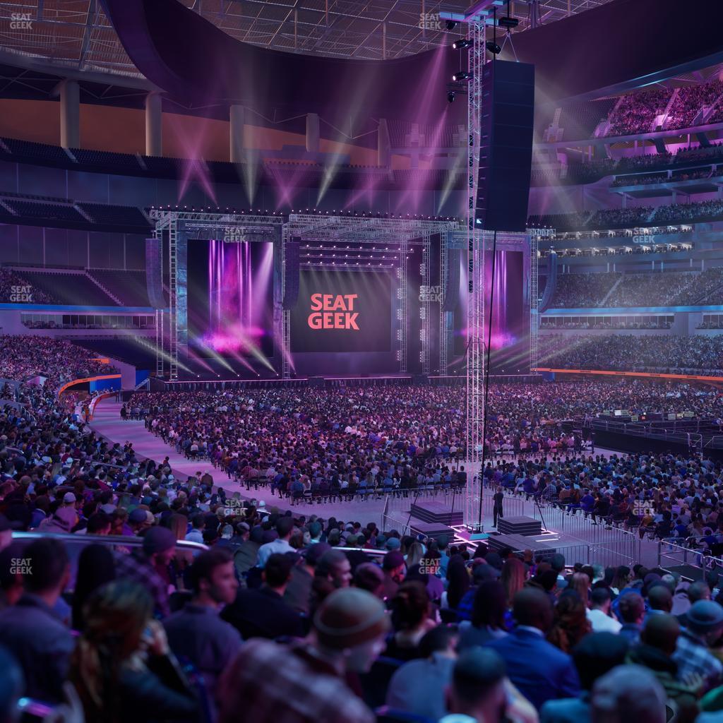 SoFi Stadium - Section Club 117 Seat View