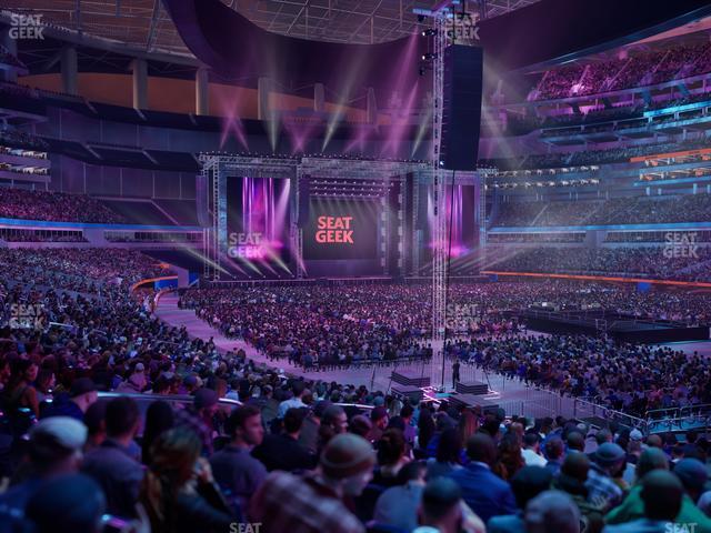 SoFi Stadium - Section Club 117 Seat View SoFi Stadium - Section Club 117 Seat View