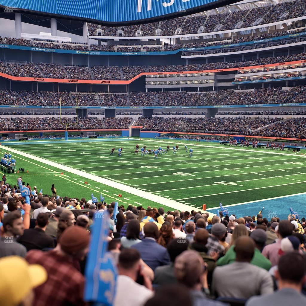 SoFi Stadium - Section Club 117 Seat View
