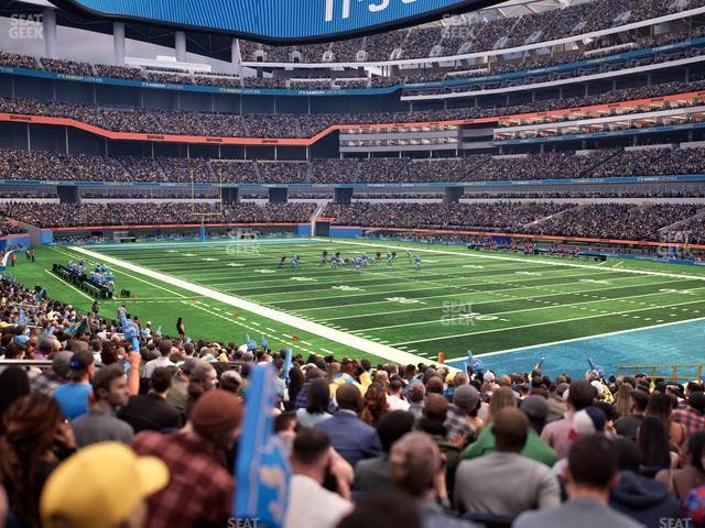 SoFi Stadium - Section Club 117 Seat View