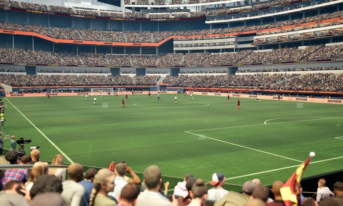 SoFi Stadium - Section Club 117 Seat View